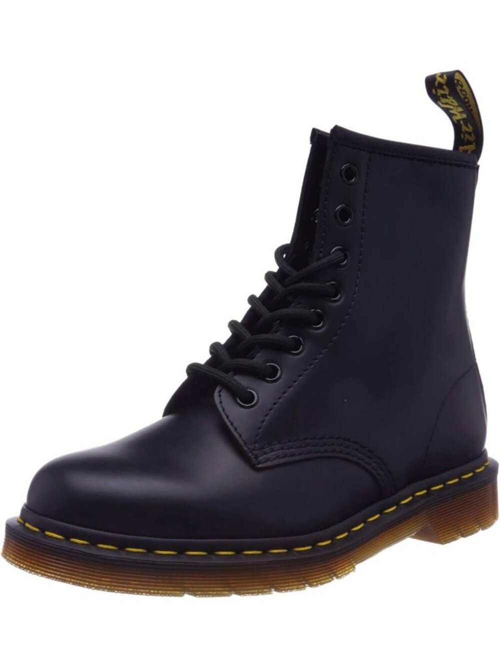 Stylish Women's Black Lace-Up Leather Boots, Size US 6 - Trendy & Durable